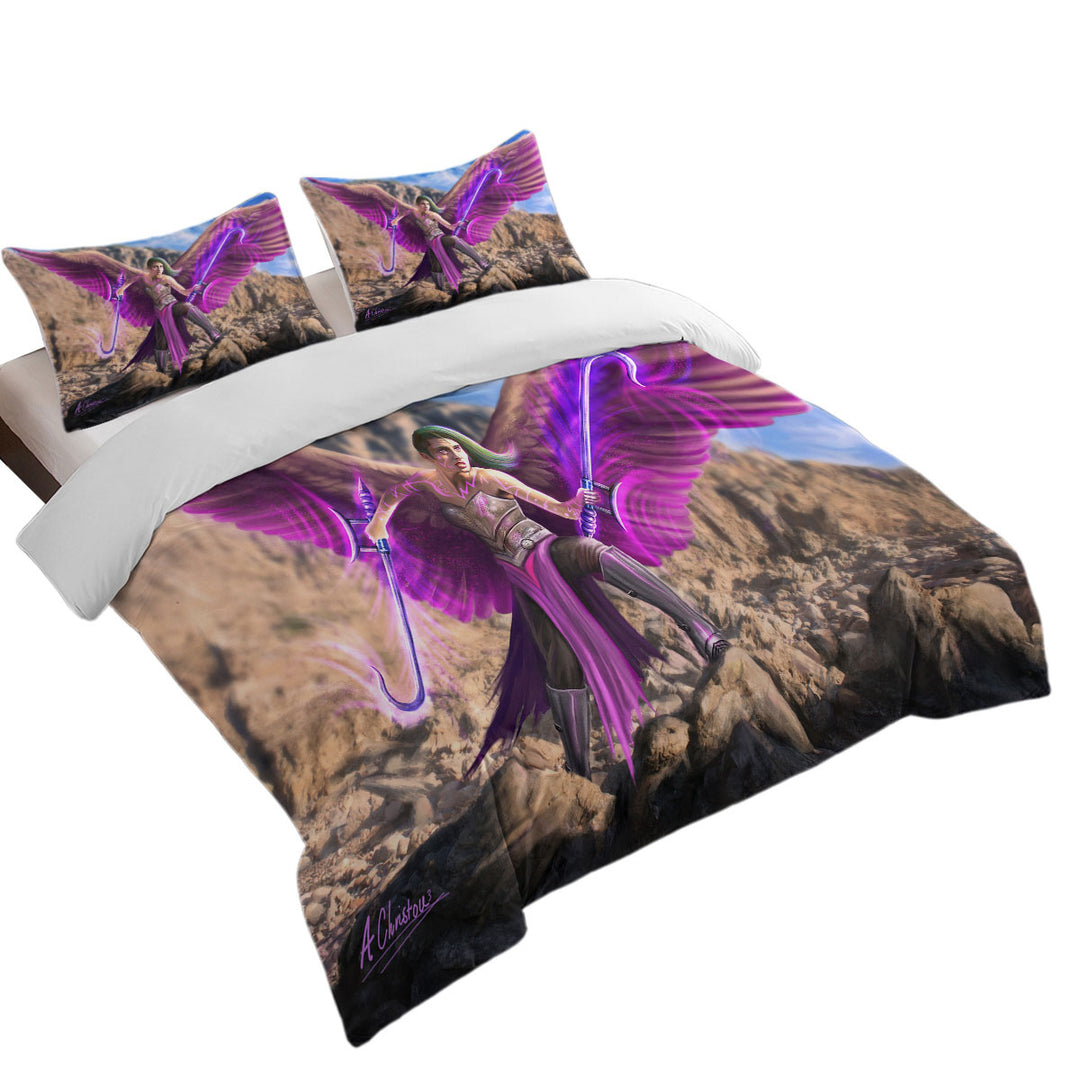 Cool Art Ange of Mischief Duvet Cover