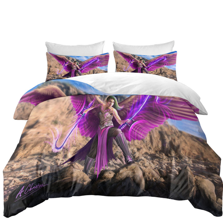 Cool Art Ange of Mischief Duvet Covers