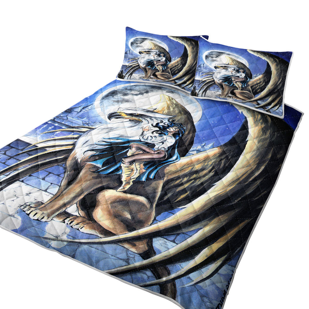 Cool Art Full Moon Watchtower Griffin Quilts