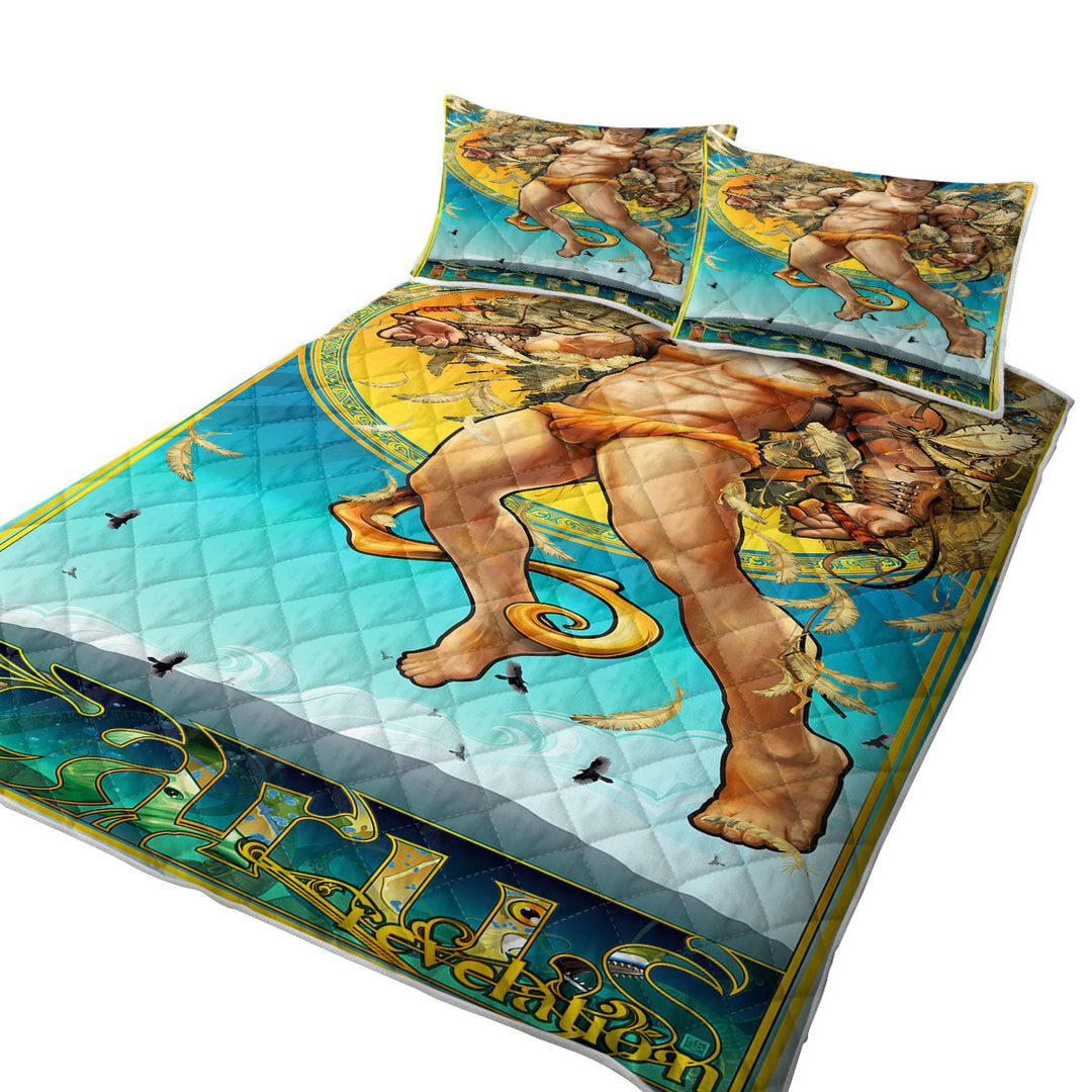 Cool Art Sexy Man Icarus Revelation Coverlets