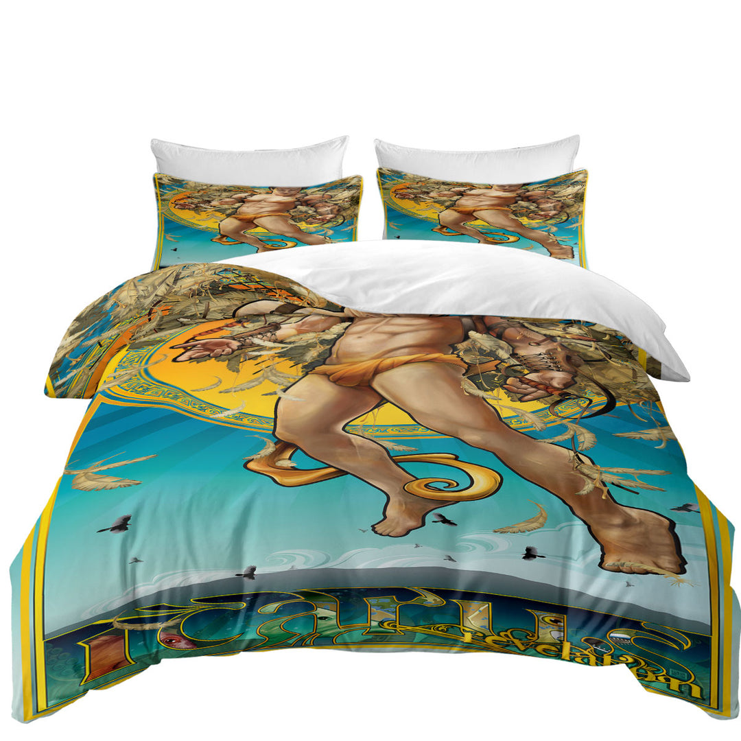 Cool Art Sexy Man Icarus Revelation Duvet Cover