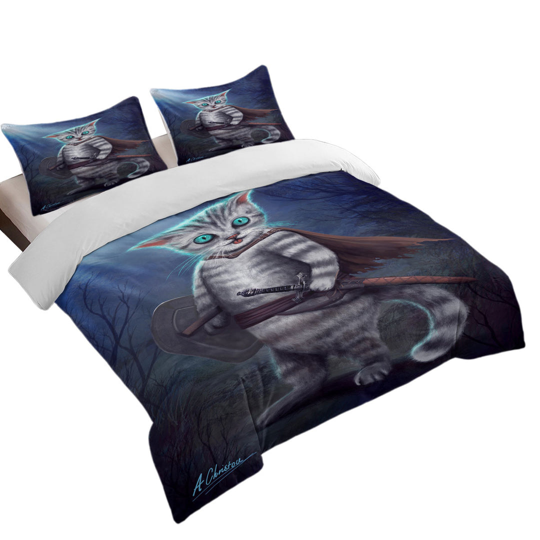 Cool Blue Eyed Dagar the Cat Best Duvet Covers