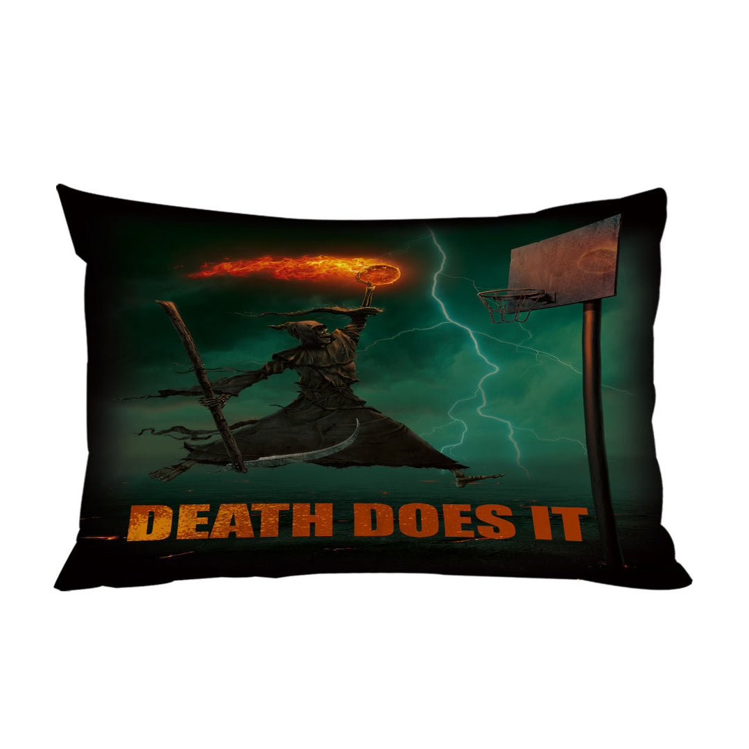 Cool Dark Art Basketball Angel of Death Pillow Cases