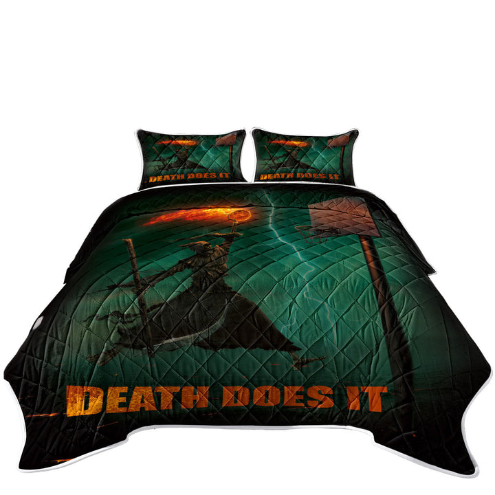 Cool Dark Art Basketball Angel of Death Quilt Stores Near Me