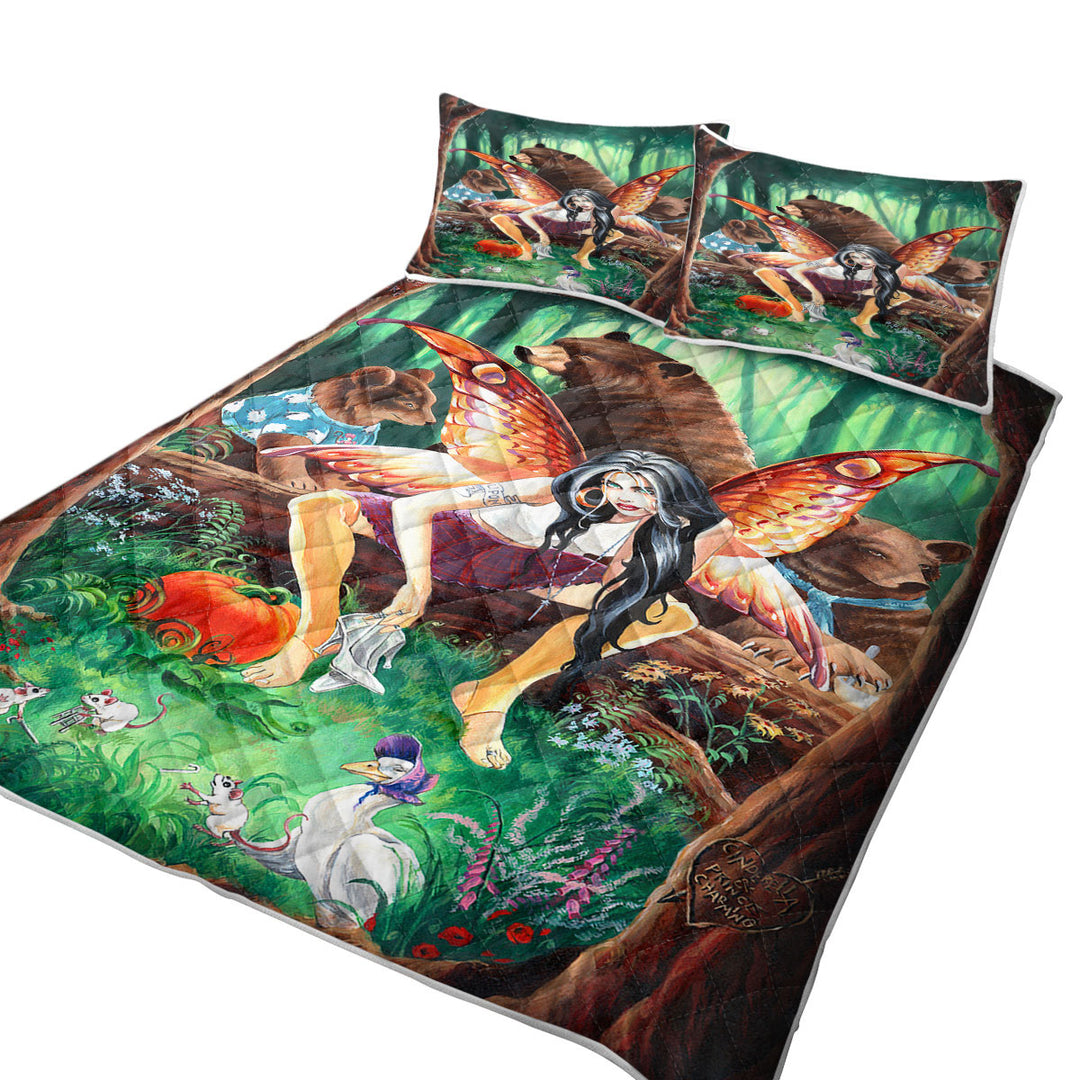 Cool Fairy Tale Tough Fairy and Three Bears Quilts