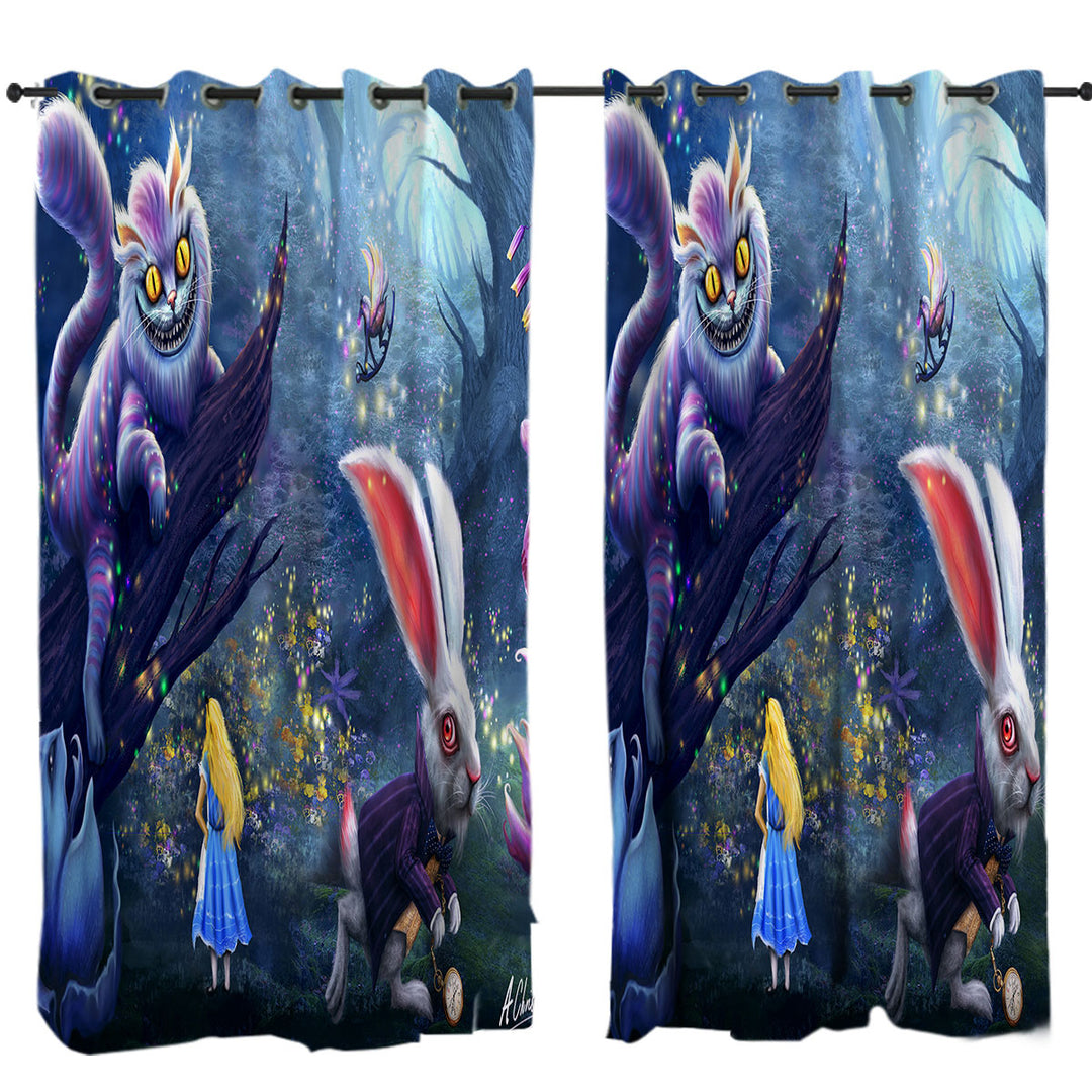 Cool Fairy Tale Wonderland Drapes and Curtains