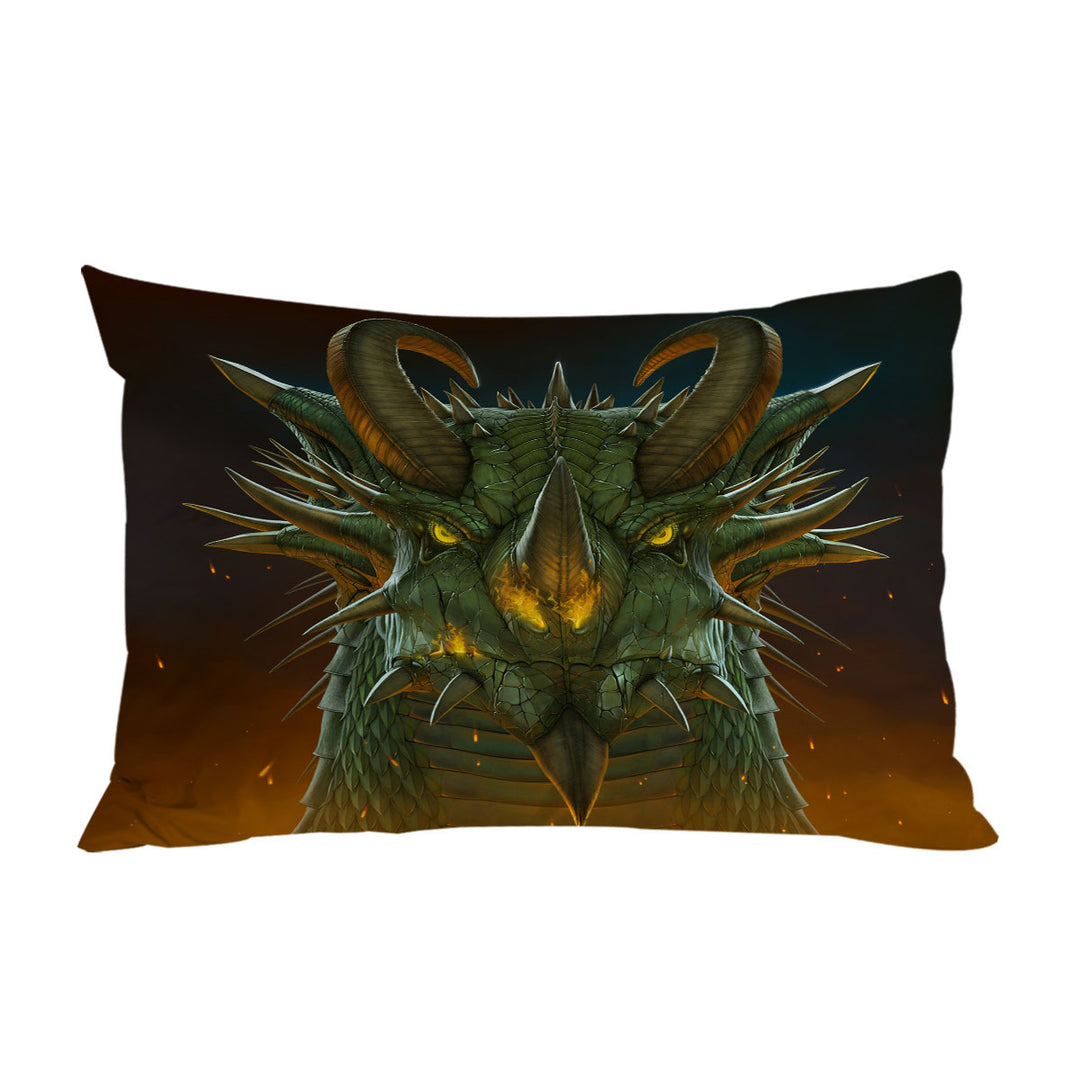 Cool Fantasy Art Dragon Portrait Pillow Cases