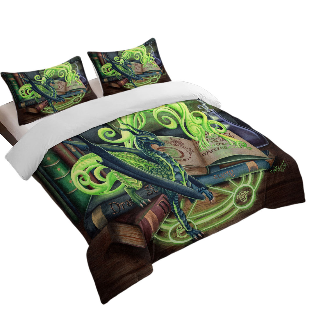 Cool Fantasy Art Summoning Dragons Daybed Covers Sets