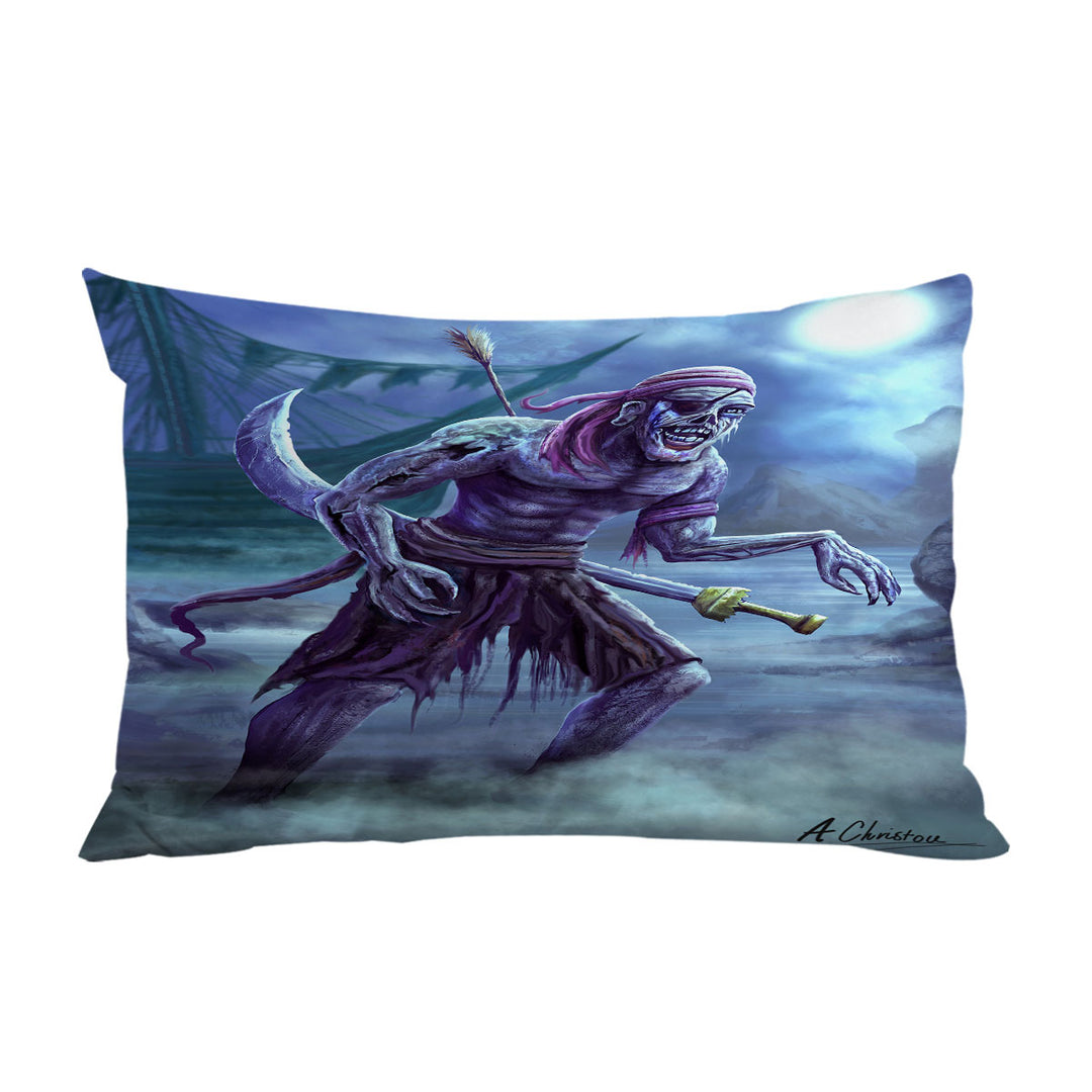 Cool Fantasy Art Zombie Pirate Pillow Cases