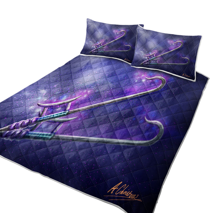 Cool Fantasy Weapon Hook Sword Daybed Covers Sets