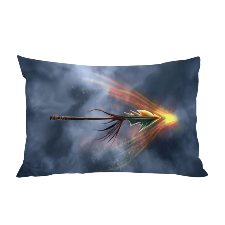 Cool Fantasy Weapon Spear of Shield Pillowcase