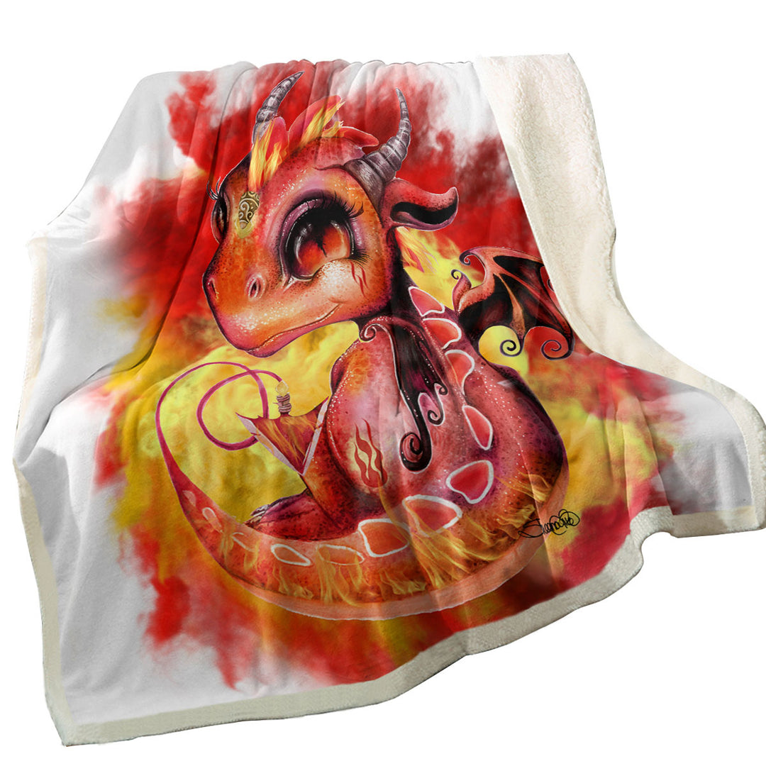 Cool Kids Throws Fire Flames Lil Dragon