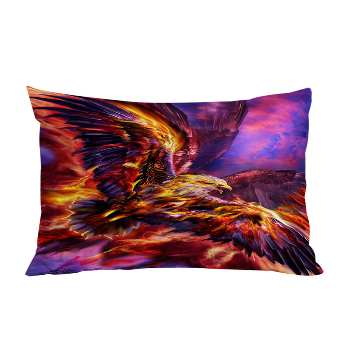 Cool Mythology Bird Phoenix Rising Pillowcase