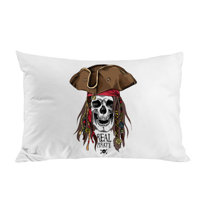 Cool Pirate Skull Pillowcase