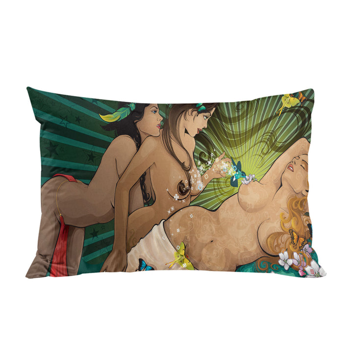 Cool Sexy Art for Mens Odalisque Pillow Cases