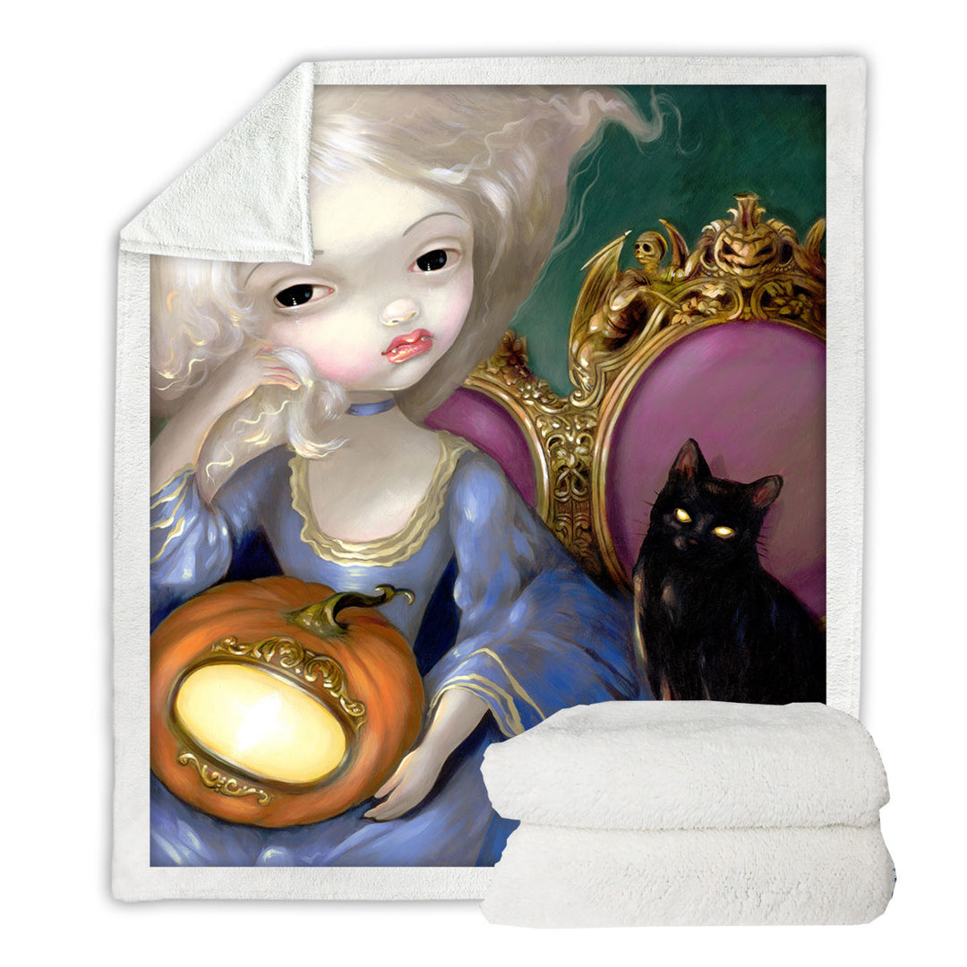 Cool Sofa Blankets Les Vampires Lanterne Citrullus Vampire Maiden