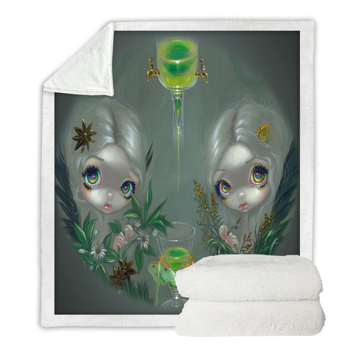 Cool Throws Anise and Artemesia Two Absinthe Fairy Twin