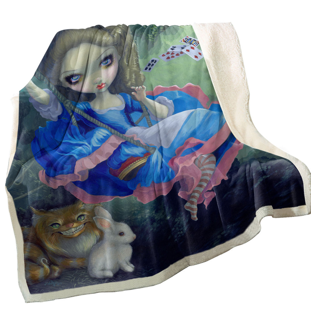 Cool Throws Fantasy Alice in Fragonard_s Swing