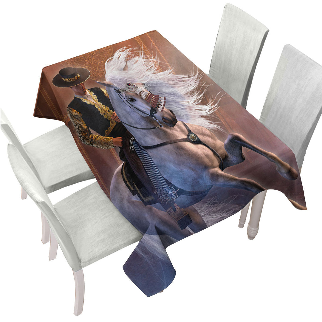 Cool Vaqueros the Latin Cowboy El Vaquero Custom table Covers