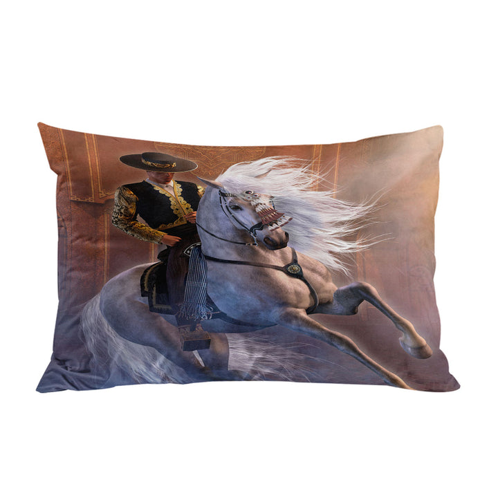 Cool Vaqueros the Latin Cowboy El Vaquero Pillowcases