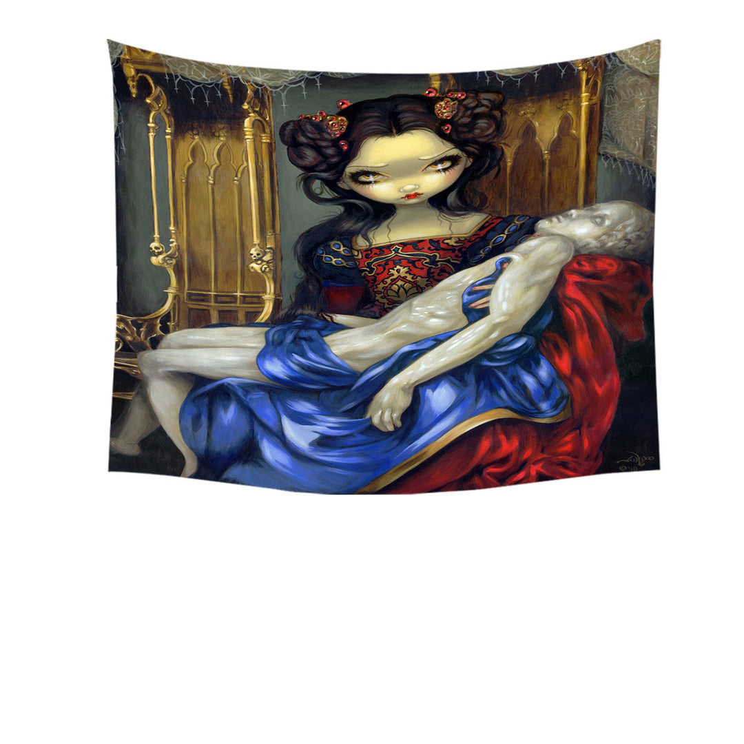 Cool Wall Decor Tapestry The Vampire Maiden I Vampiri Pieta