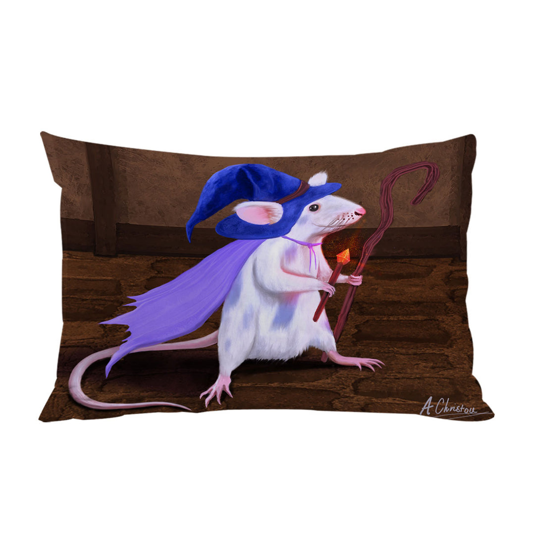 Cool and Cute Magus the Mouse Wizard King Pillow Cases