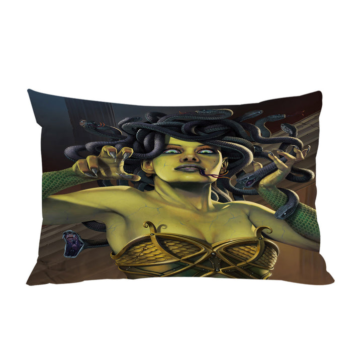 Cool and Scary Legendary Art Medusa Pillowcase