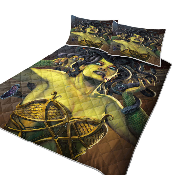 Cool and Scary Legendary Art Medusa Quilts