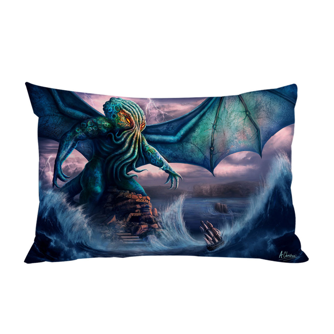 Cool and Scary the Call of Cthulhu Pillowcase