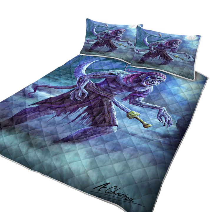 Coverlet with Cool Fantasy Art Zombie Pirate