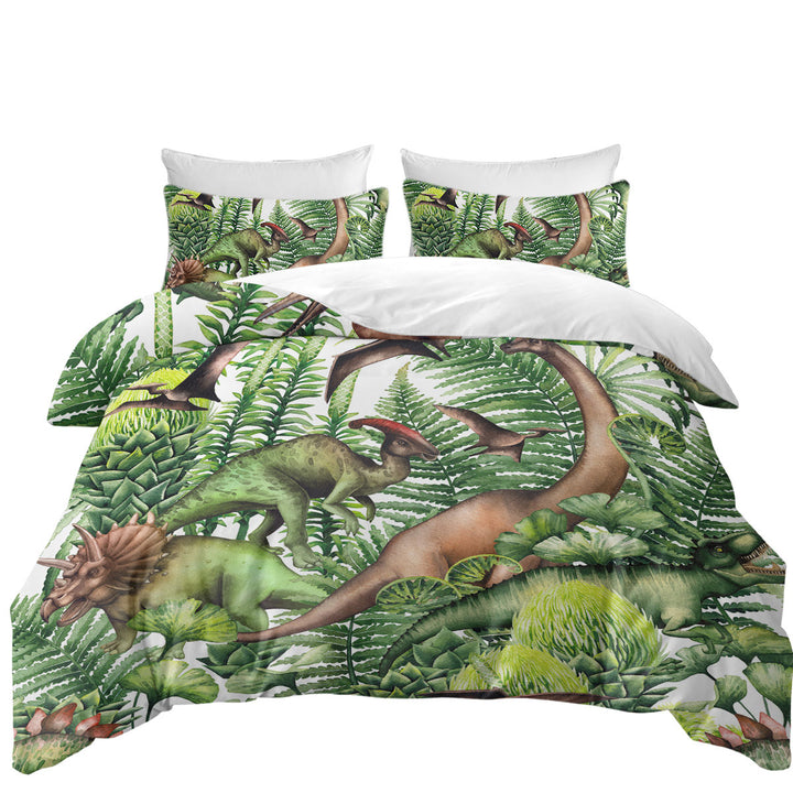 Coverlet with Dinosaurs Mix