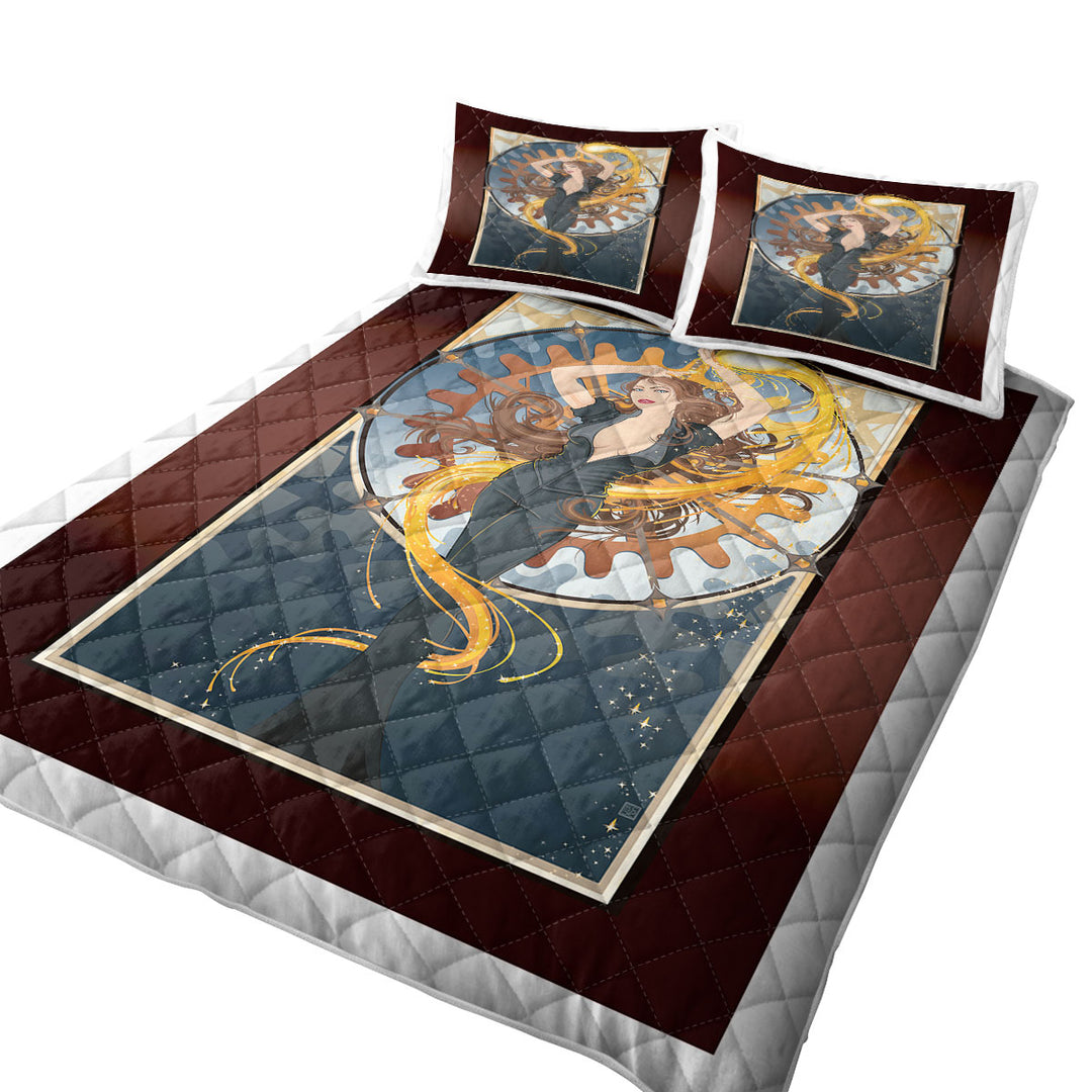 Coverlets with Beautiful Womens Art the Spark Girl