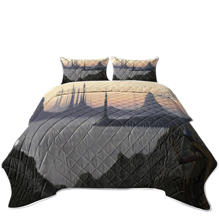 Coverlets with Distant Lands Fantasy Artwork