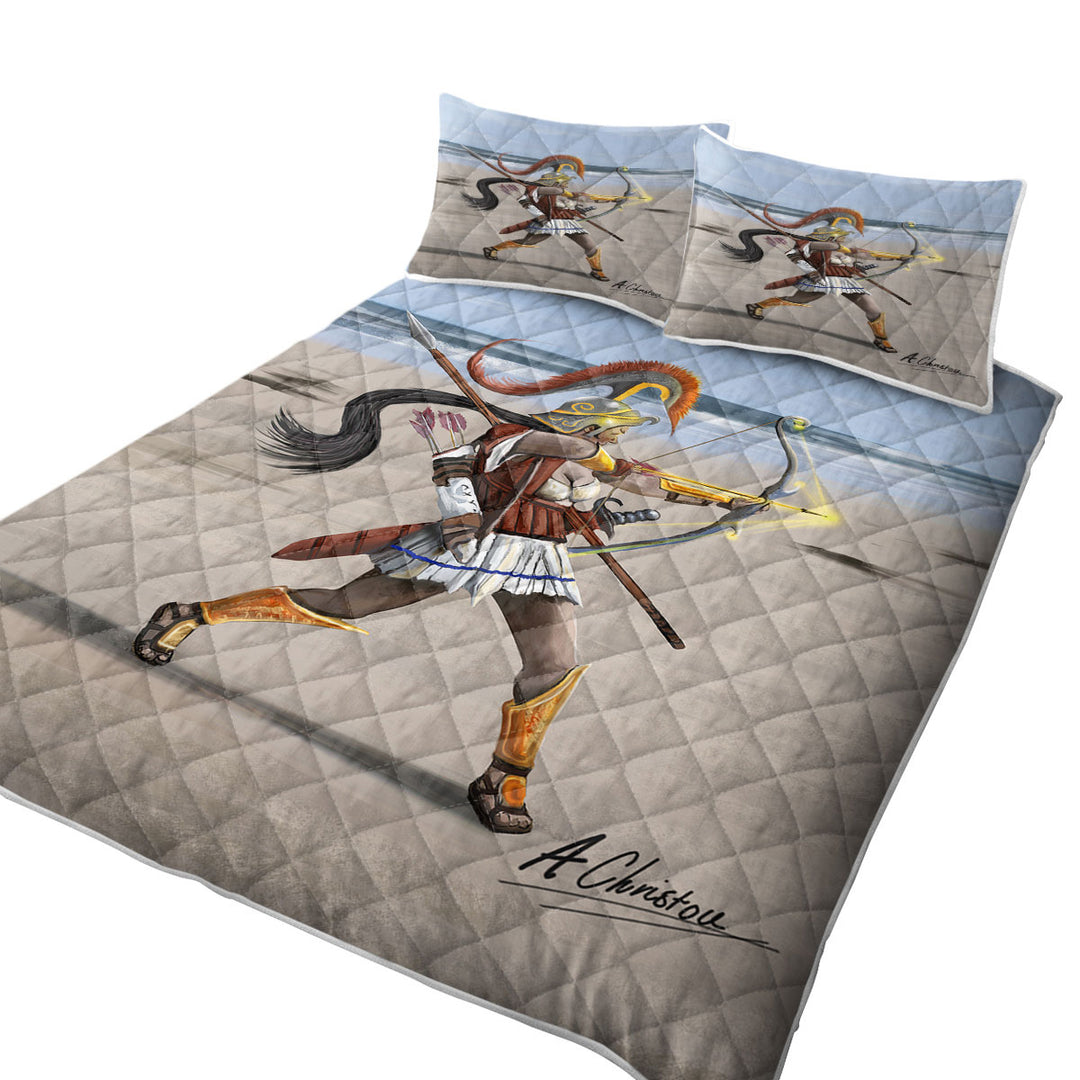 Coverlets with Fantasy Beach Cool Archer Warrior