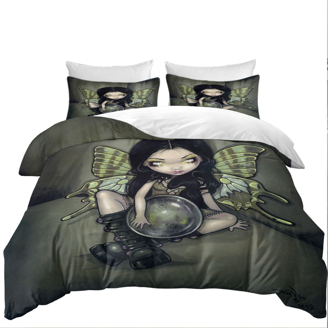 Coverlets with Gothic Art Prints the Mildew Fairy