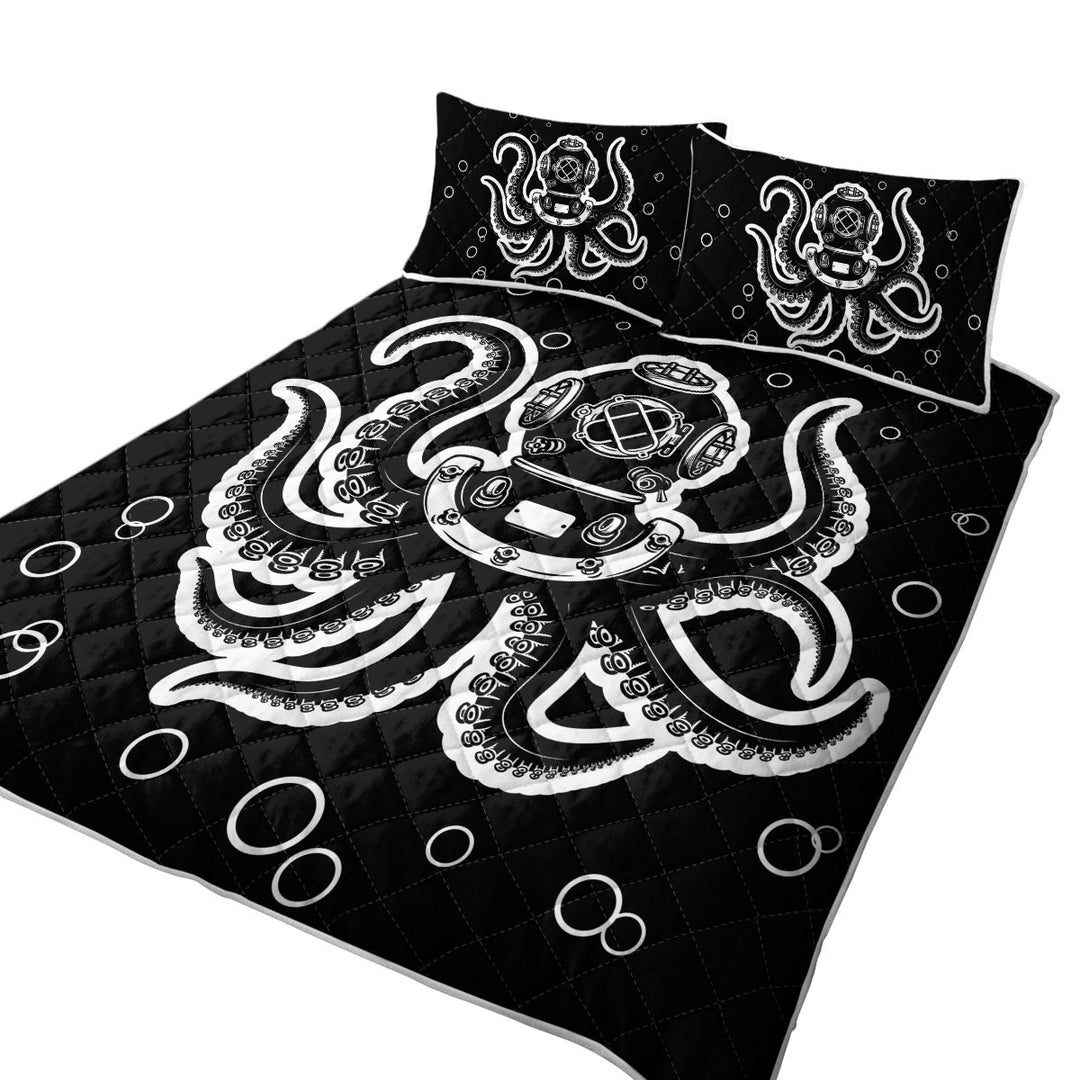 Coverlets with Octopus Diver