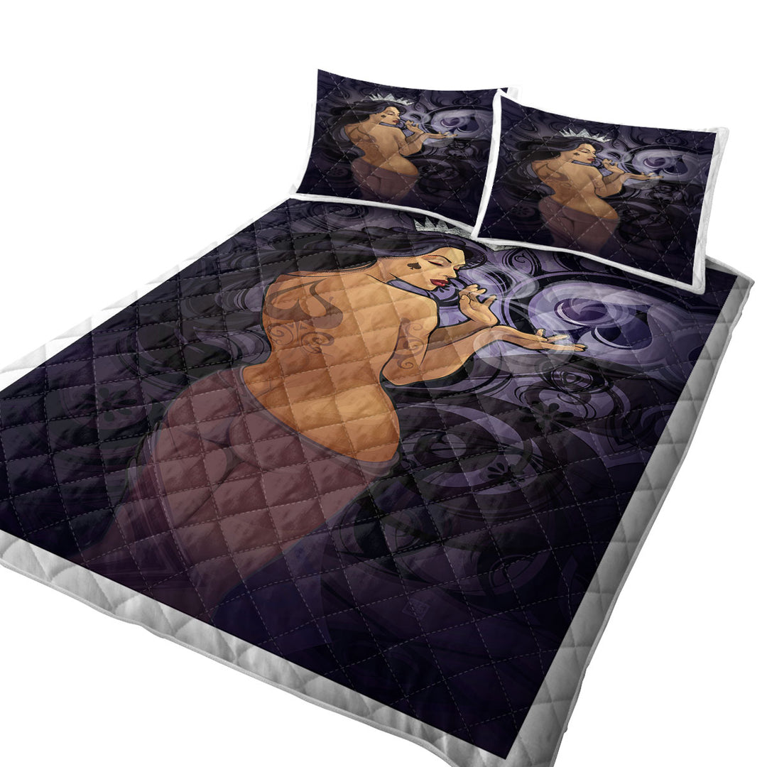 Coverlets with Sexy Cool Art Queen of Spades