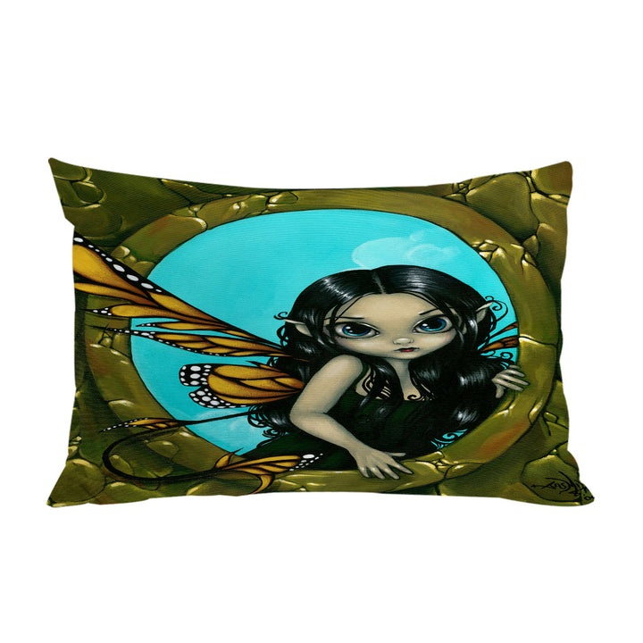 Custom Pillow Cases with Fairytale Painting Fairy in My Window