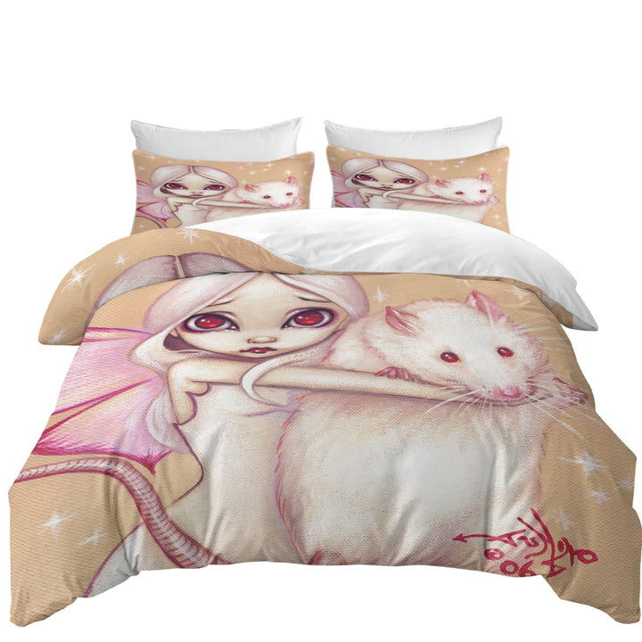 Cute Fairy and Beautiful Rat Best Duvet Covers