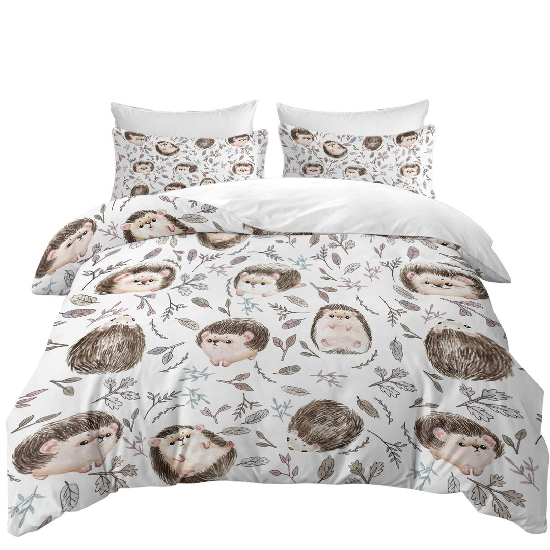 Cute Hedgehog Pattern Daybed Covers Sets