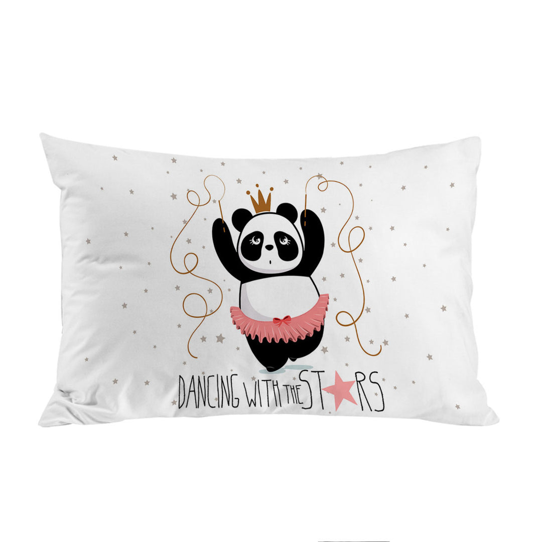 Dancing Panda Pillow Cases