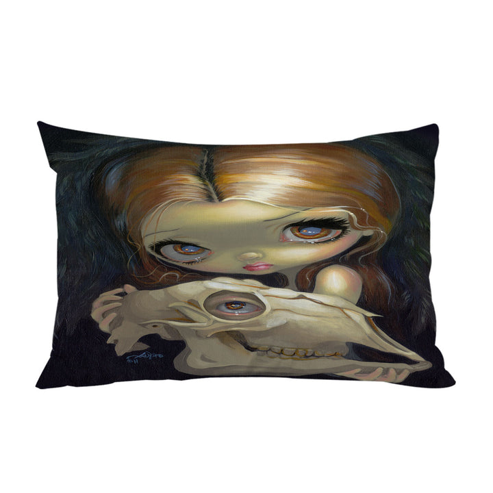 Dark Art Alchemical Angel and Skull Bed Covers