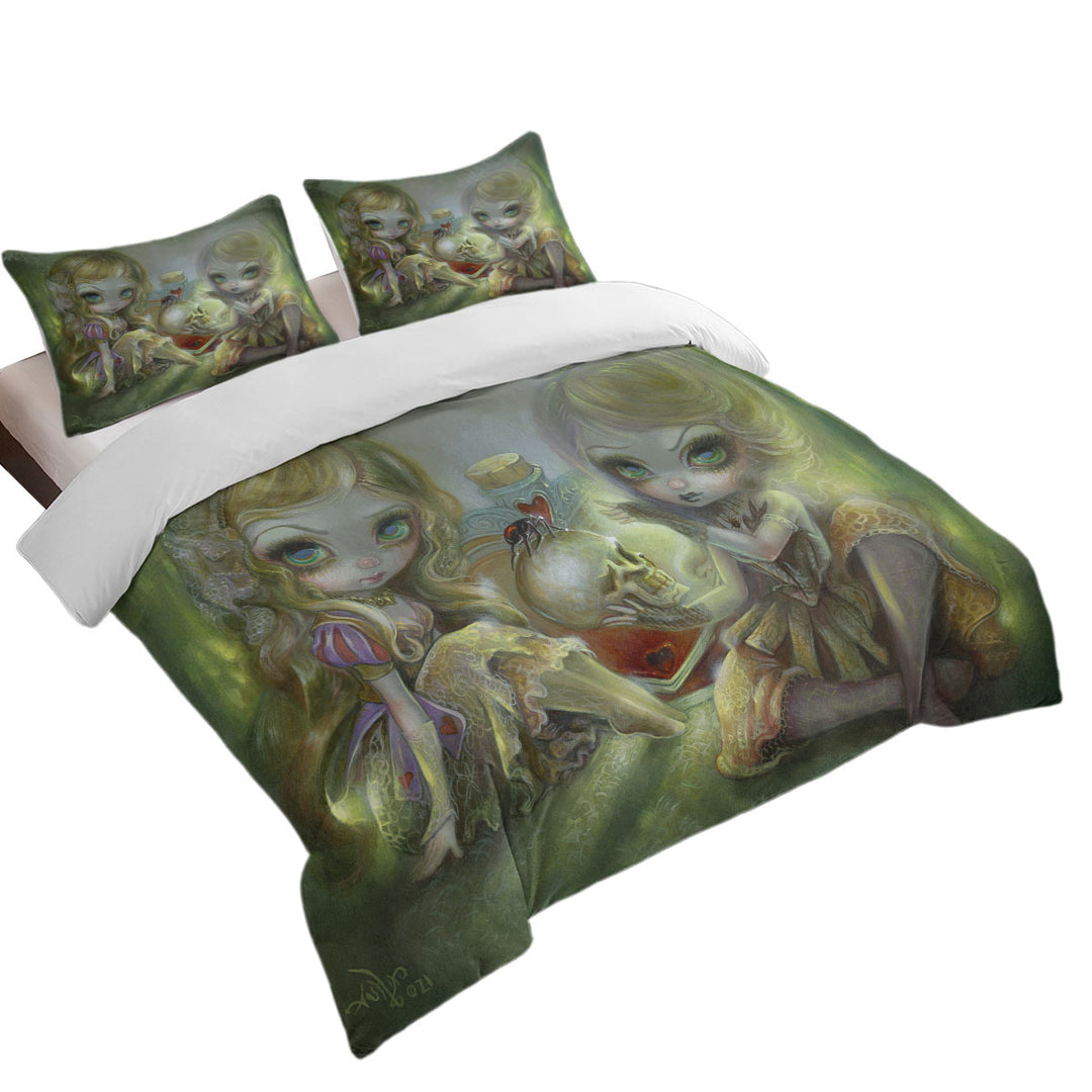 Dark Art Arsenic and Old Lace Women Coverlet