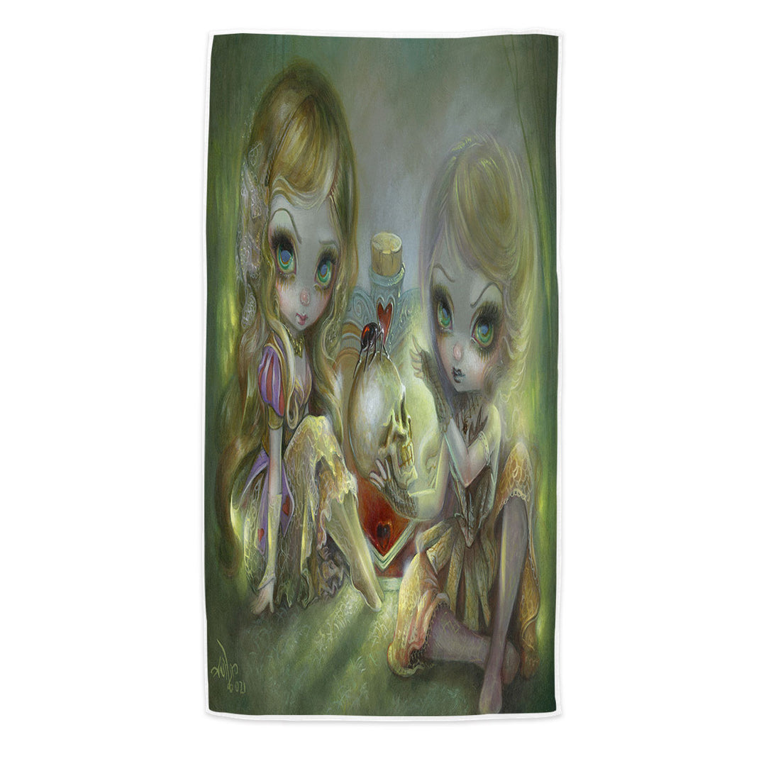 Dark Art Beach Towels Arsenic and Old Lace Women