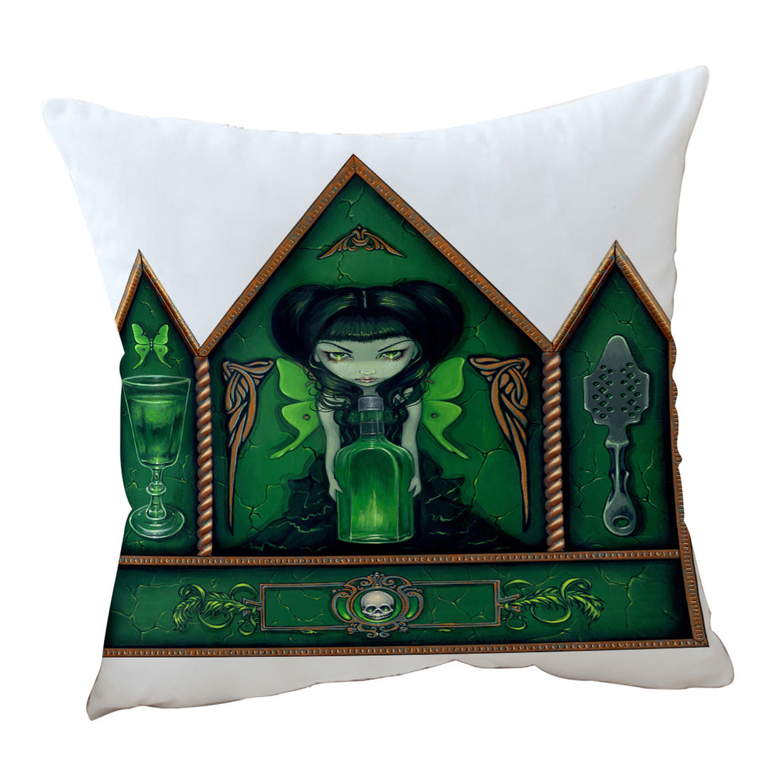 Dark Art Cushion Covers the Absinthe Fairy