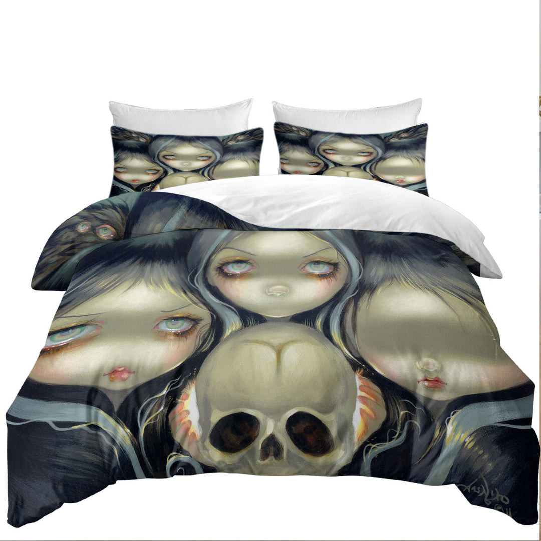 Dark Art Senseless Prophecy Missing a Key Sense Best Duvet Covers