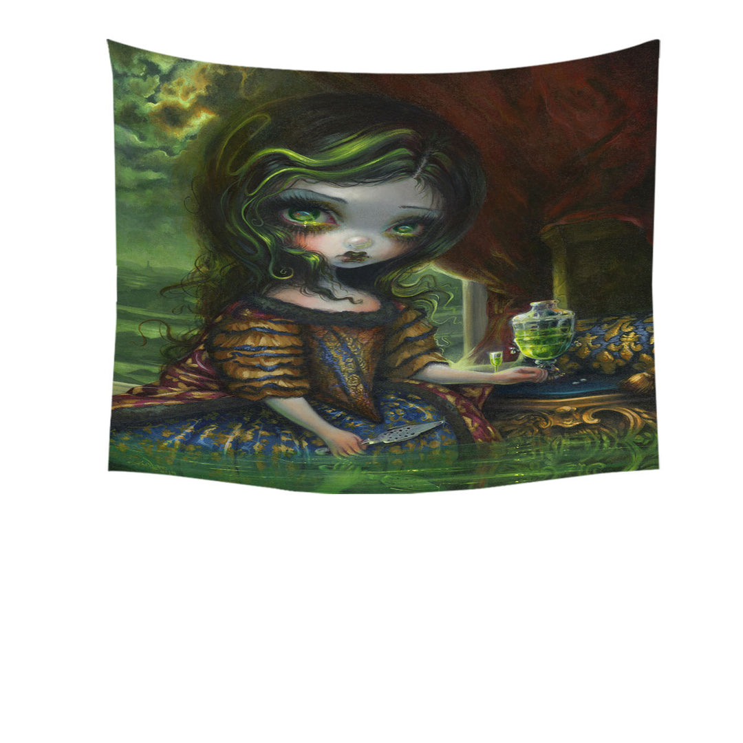 Dark Art Tapestry the Absinthe Reflections Princess