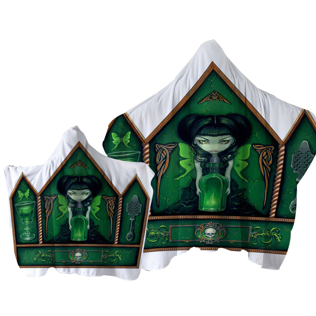 Dark Art the Absinthe Fairy Towel Hoodie