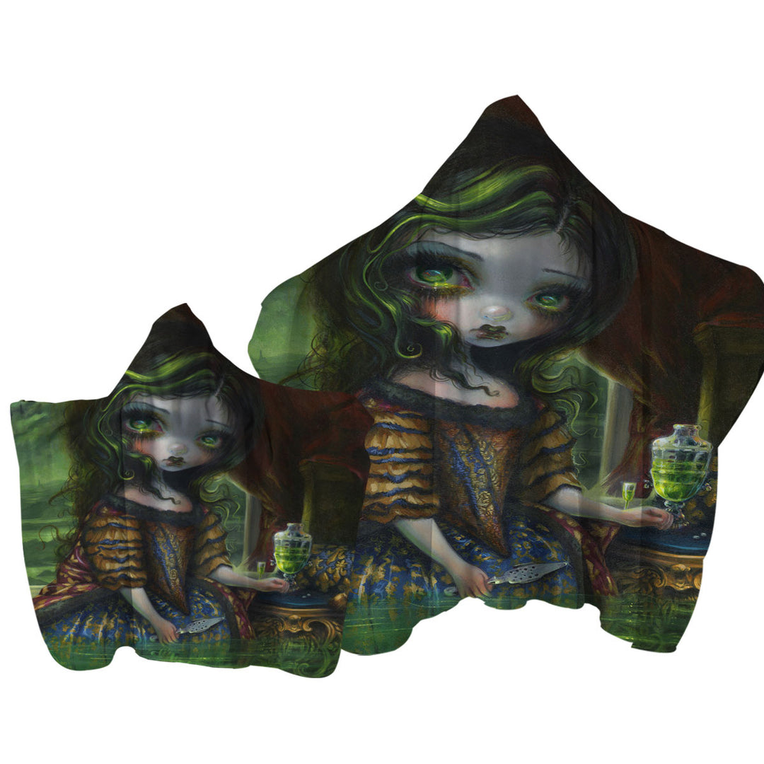 Dark Art the Absinthe Reflections Princess Towel with Hood