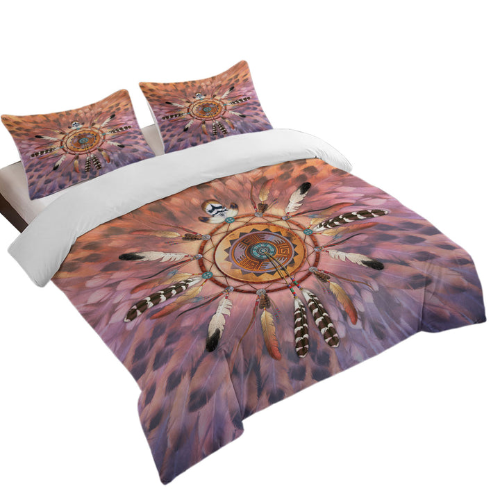 Daybed Covers Sets with Native American Culture Art the Dream Catcher